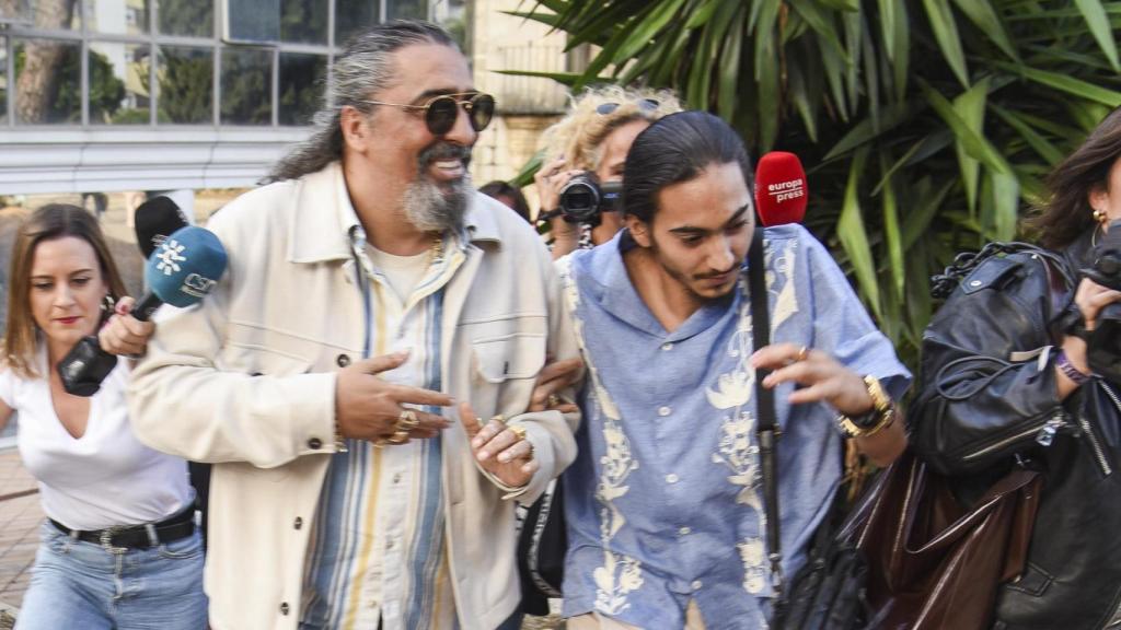 Diego El Cigala llegando a los juzgados de Sevilla el pasado noviembre.