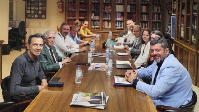 Integrantes del Foro Cívico de Compostela.