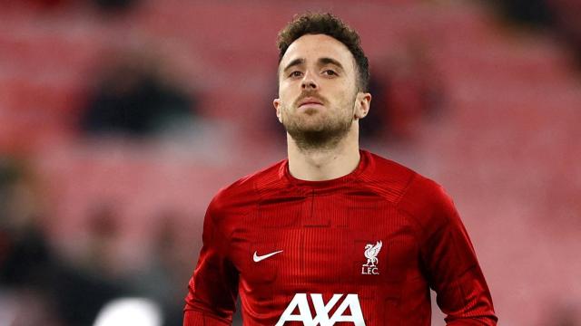 Diogo Jota, con el Liverpool.