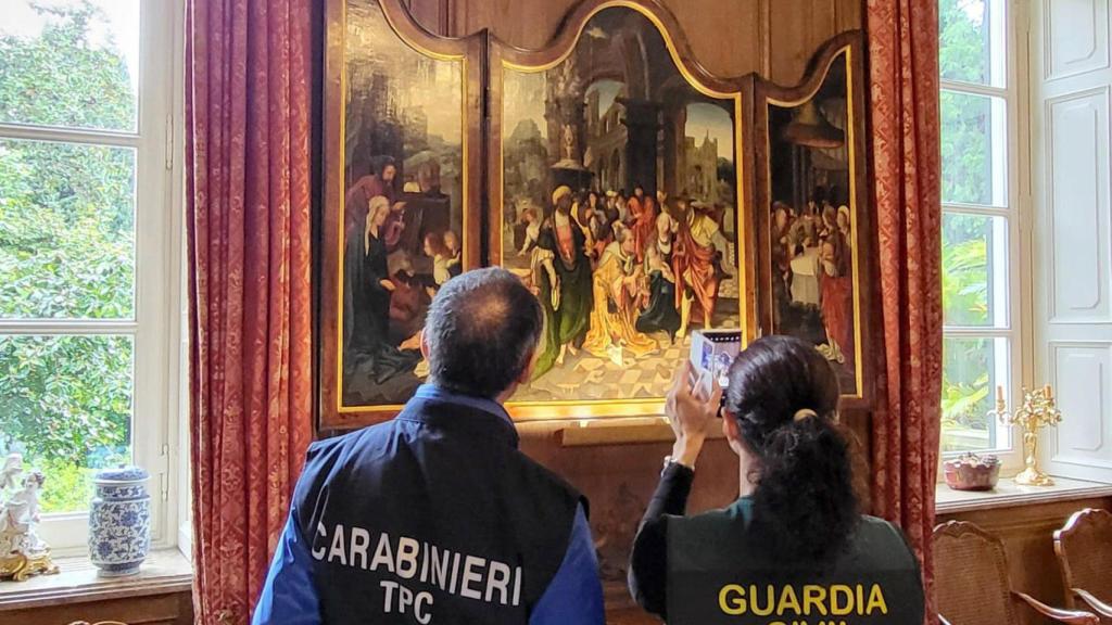 La UCO de la Guardia Civil recupera en Italia más de 60 bienes culturales exportados por un matrimonio alemán afincado en Marbella