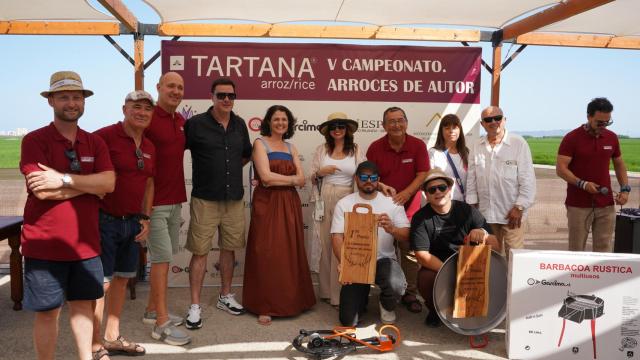 Maikel y Miguel, ganadores del V Campeonato de Arroces de Autor.