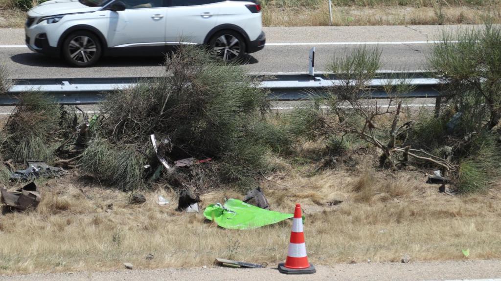 Lugar del accidente de Diogo Jota y André Felipe