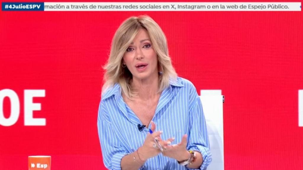 La presentadora ha sido muy crítica con el diputado.