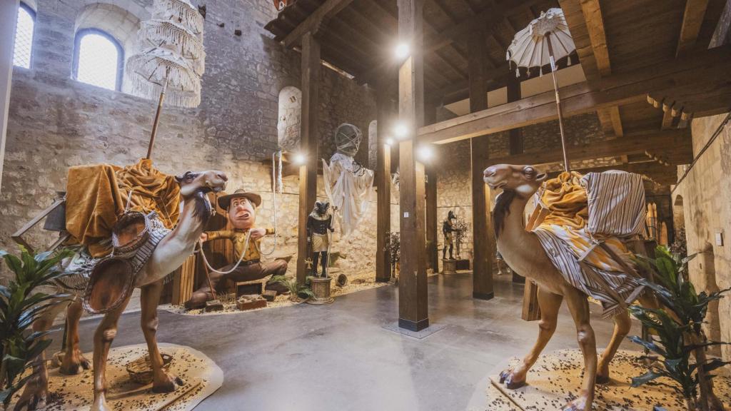 Imagen de la exposición de Medina de Pomar sobre los secretos de Egipto