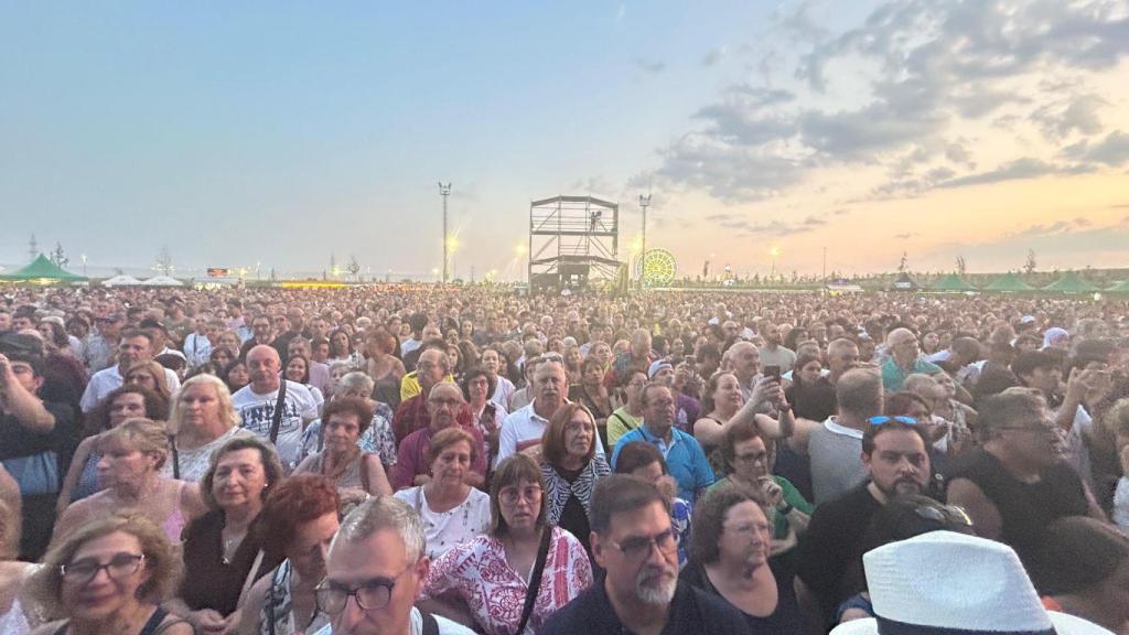 La inauguración del recinto ferial de Fuenlabrada el pasado 27 de junio.