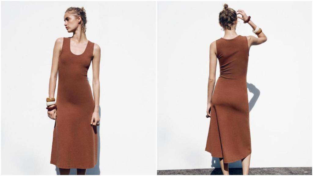 Vestido de Zara. Ref: 4174/185/670