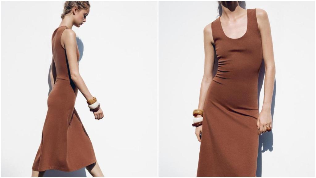 Vestido Zara. Ref: 4174/185/670