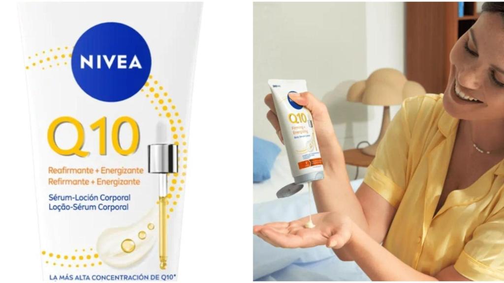 Q10 Serum-Loción Corporal Reafirmante y Energizante.