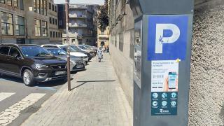 Parquímetro de la zona O.R.A. de Salamanca