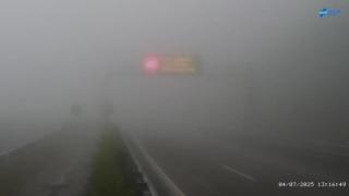 La A-8 pasadas las 13:00 horas de este viernes.