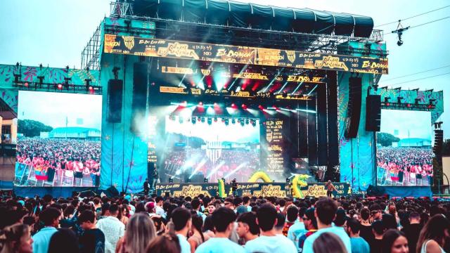 Escenario principal  del RBF en Benidorm.