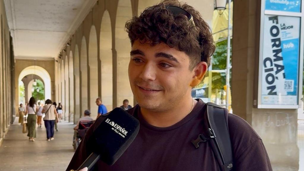 Un joven de 23 años de Zaragoza