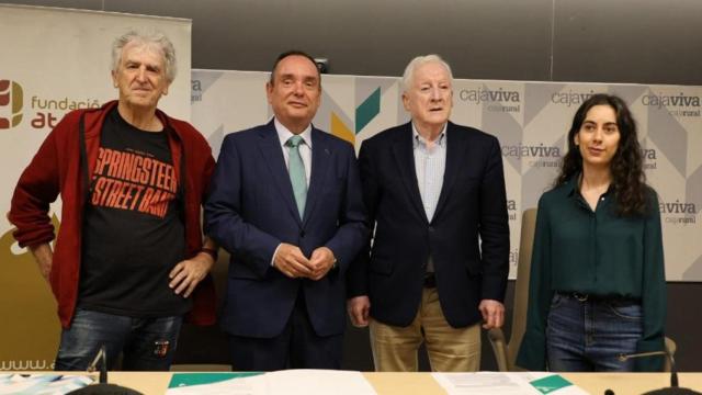 irma de convenio entre Cajaviva, Fundación Caja Rural y Fundación Atapuerca