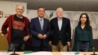 irma de convenio entre Cajaviva, Fundación Caja Rural y Fundación Atapuerca