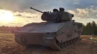 Vehículo de combate Hunter.