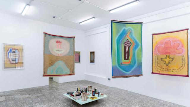 Vista de la exposición de Concha Ybarra. Foto: Goro Estudio / El Chico