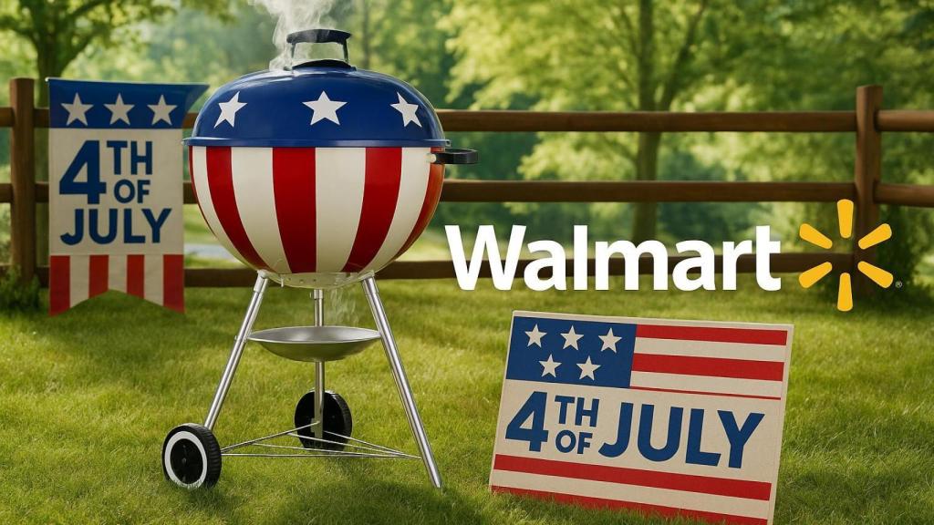 La parrilla con diseño de patriótico que todos están comprando.