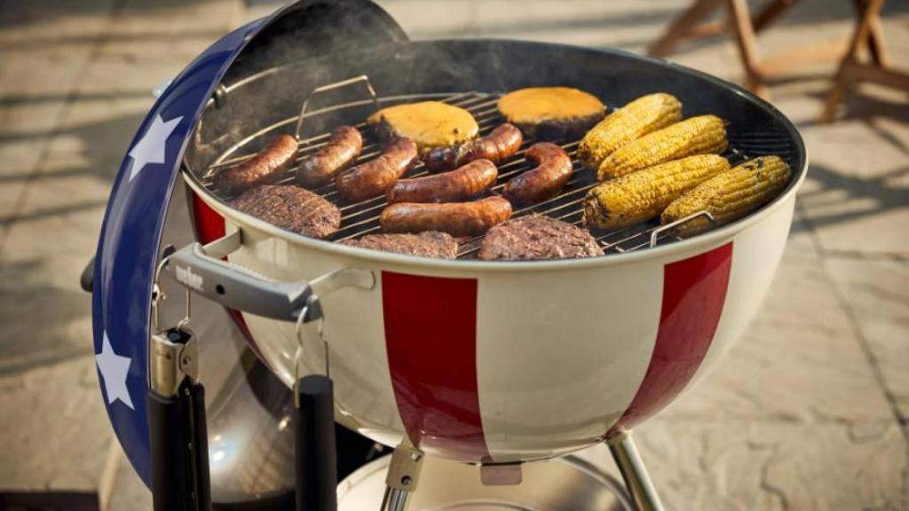 La parrilla patriótica de Walmart