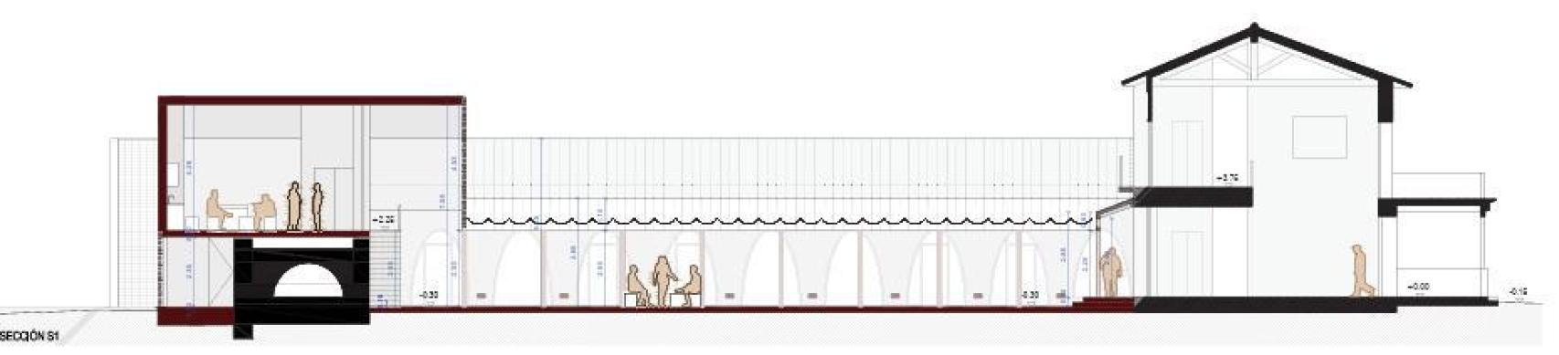 Detalles del diseño de la obra de ampliación de La Píndola.