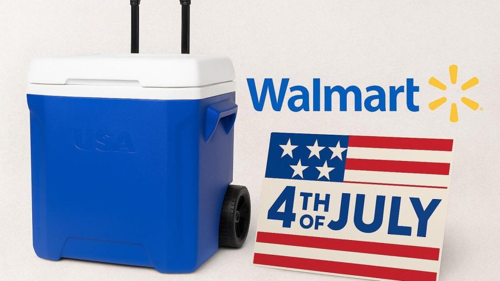 Walmart pone en oferta un congelador portátil por el 4 de Julio