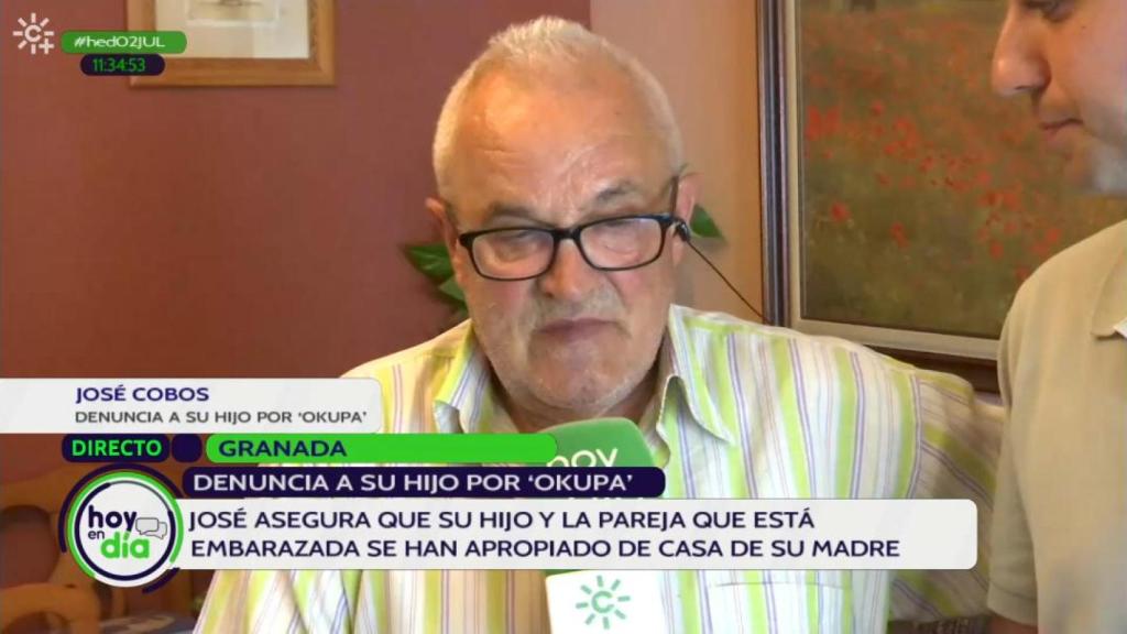 José Cobos denuncia a su hijo por okupa, en Canal Sur