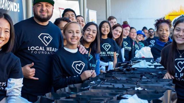 La fundación Local Hearts aspira a crear una cultura solidaria, ayudando a quienes lo necesitan.