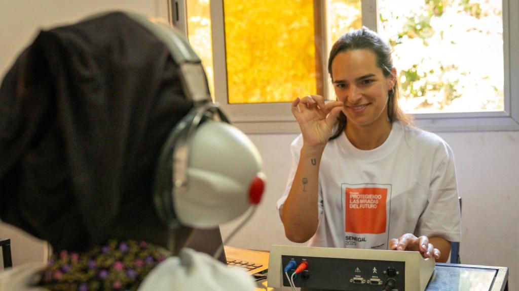 Judith Mendoza, audioprotesista de Fundación Multiópticas.