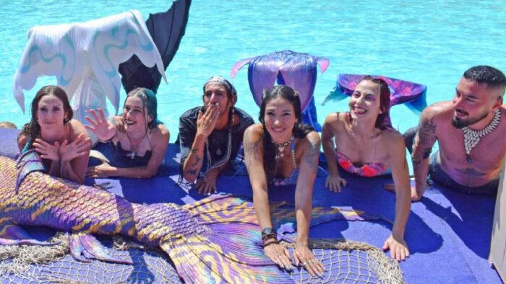 Profesionales en el Encuentro Nacional de Sirenas de Aqua Natura.