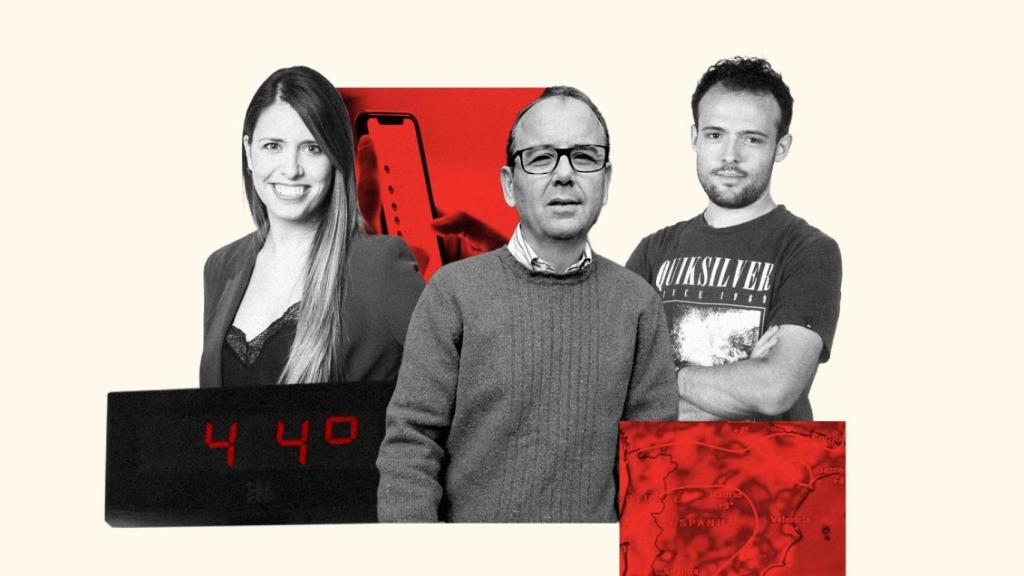 Mar Gómez, Roberto Granda y José Ángel Núñez