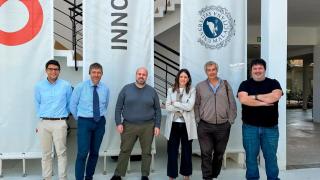 Equipo de Vodafone y de la UMA que participan en este proyecto.