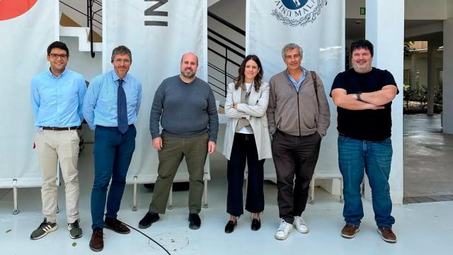 Equipo de Vodafone y de la UMA que participan en este proyecto.