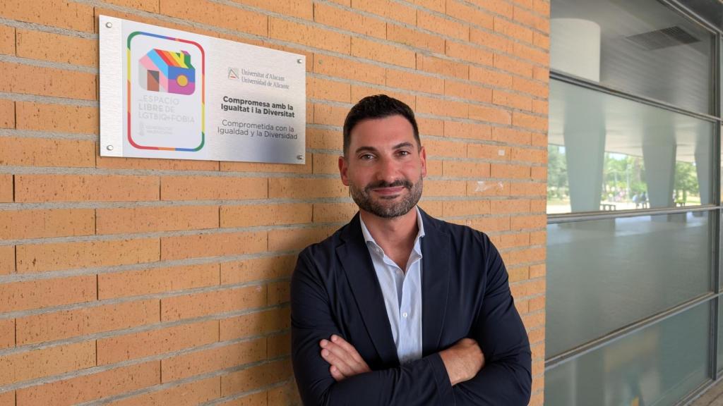 Stephane Soriano, esta semana en la Universidad de Alicante.