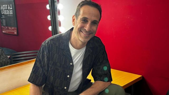 Carlichi from Starkytch en el teatro de las Esquinas de Zaragoza, este viernes.