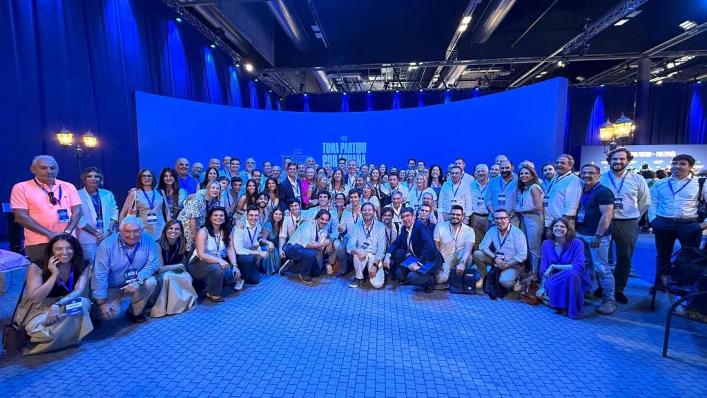 La delegación del PP aragonés en el Congreso Nacional