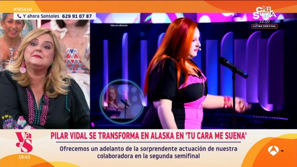 Pilar Vidal, en 'Y ahora, Sonsoles'