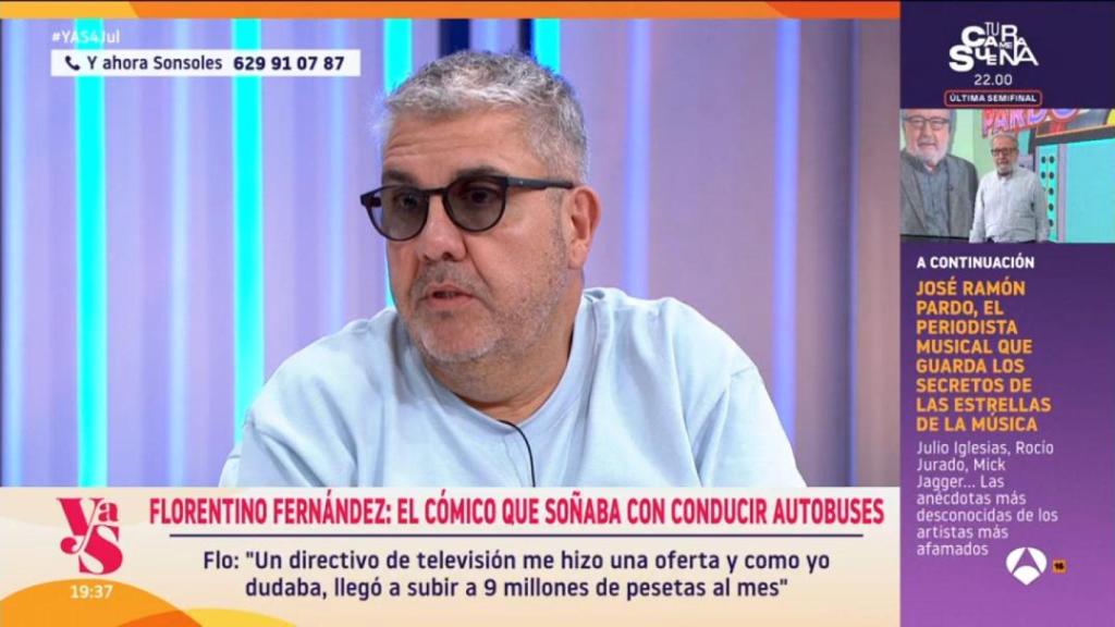 Florentino Fernández, en 'Y ahora, Sonsoles'