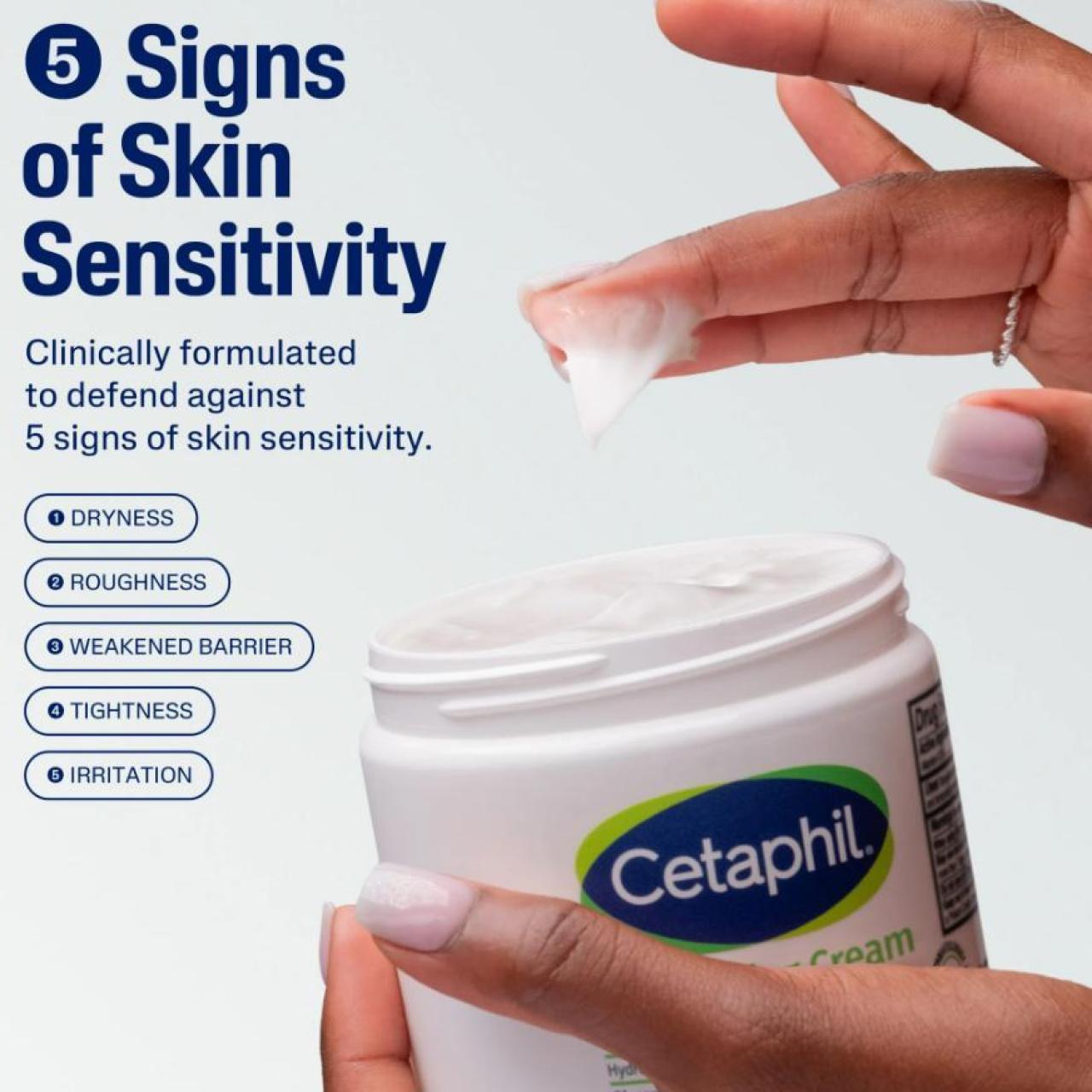 Captura de pantalla de la crema Cetaphil para piel seca en Walmart.