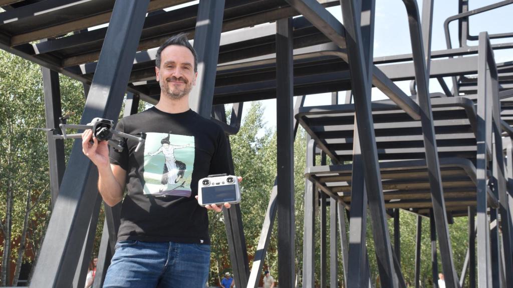 Daniel Viñé ha quedado segundo recientemente en un concurso internacional de fotografía aérea