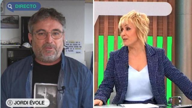 Jordi Évole frena el chiste de Cristina Pardo en 'Más vale tarde'.