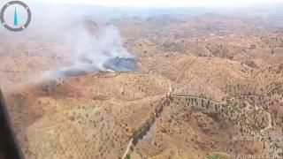 Vídeo del incendio declarado en Cártama.