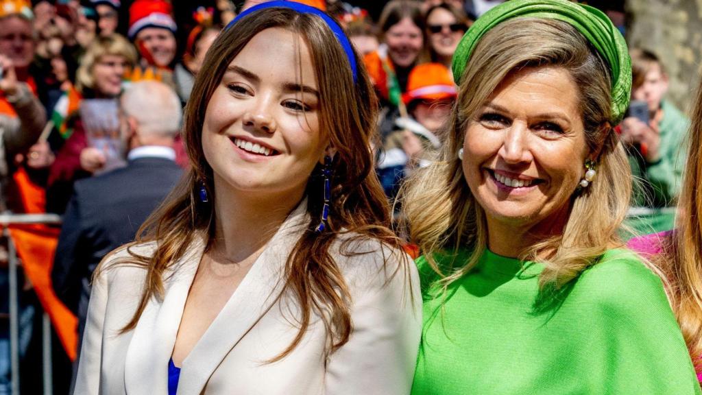 La Reina y la princesa Ariane, en una foto de archivo.