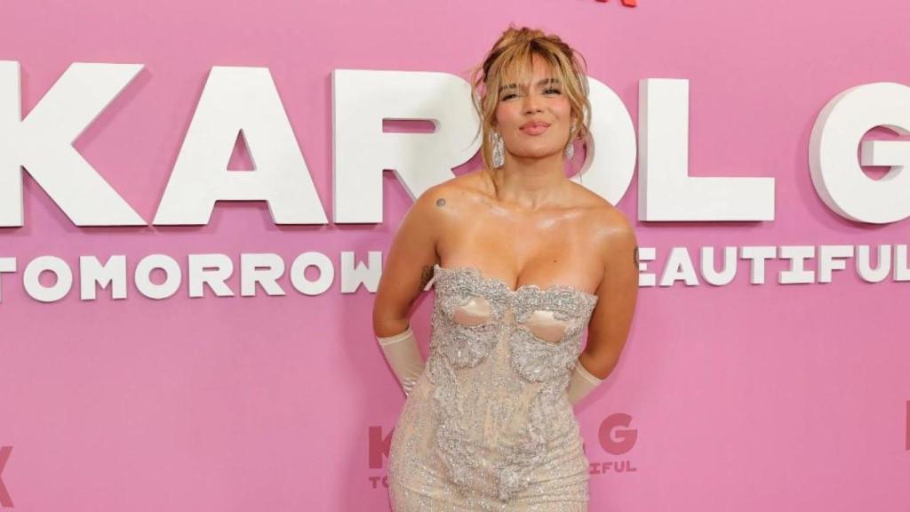 La cantante Karol G en la presentación de su documental 'Mañana será bonito'