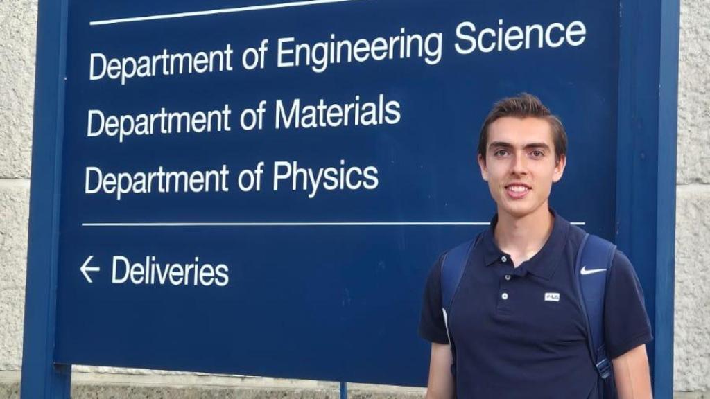 Antonio Tabanera, uno de los 100 becados por Felipe VI.