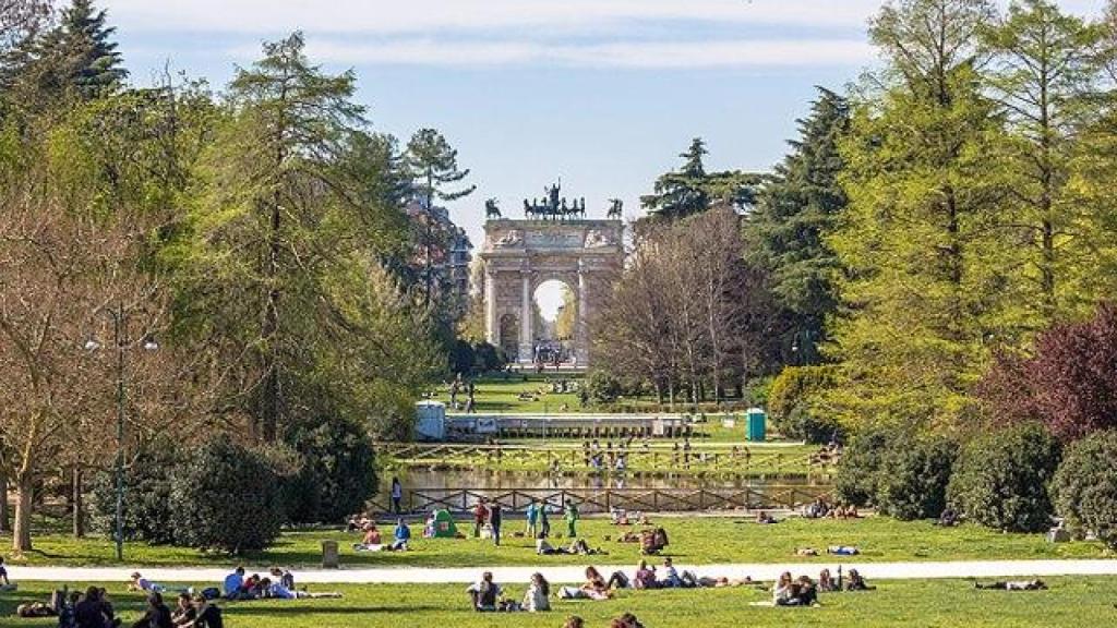 Parque Sempione, Milán.