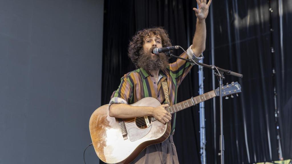 Ángel Stanich durante su concierto este viernes en las Noches del Botánico, Madrid. Foto: Víctor Moreno/Noches del Botánico