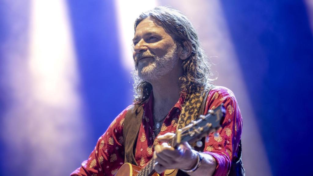 Quique González en el festival Noches del Botánico de Madrid. Foto: Víctor Moreno
