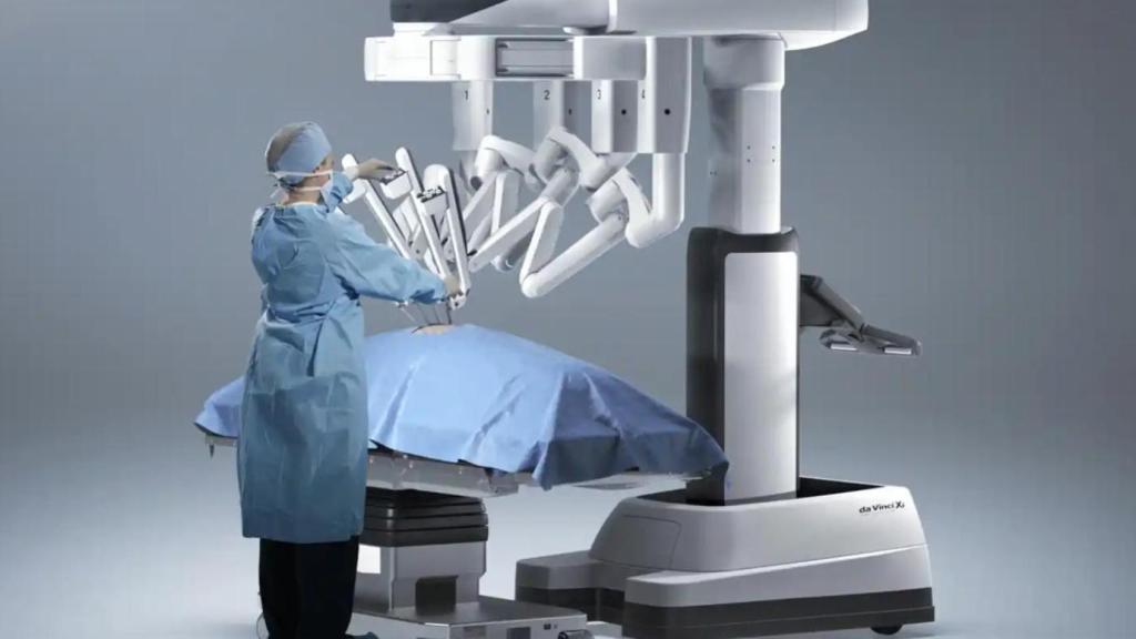 Sistema robótico Da Vinci.