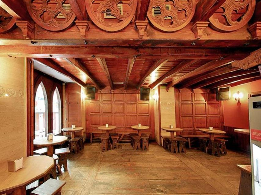 El interior de Bar Casa Jesús Mari.