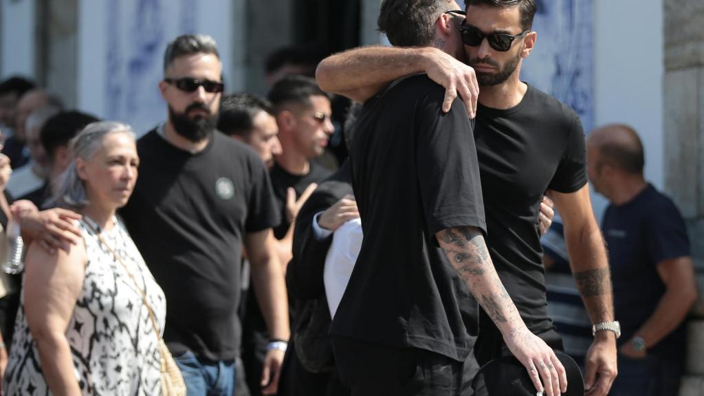 Rui Patricio, en el funeral de Diogo Jota.