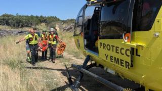 Servicios de emergencia en el lugar del suceso